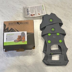 Gray and Green Spare Spike Shoes